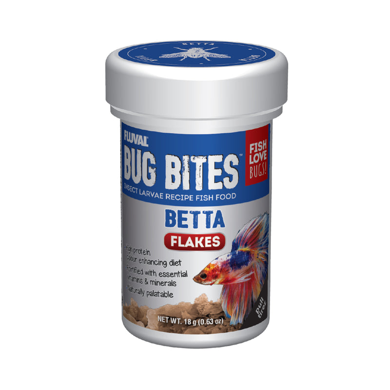 Bug Bites Betta Flakes - 18g (0.63 oz)
