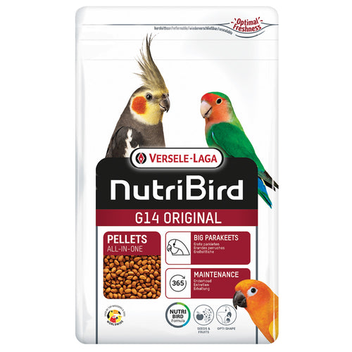 Versele-Laga NutriBird G14 Original Large Parakeet Maintenance Pellet