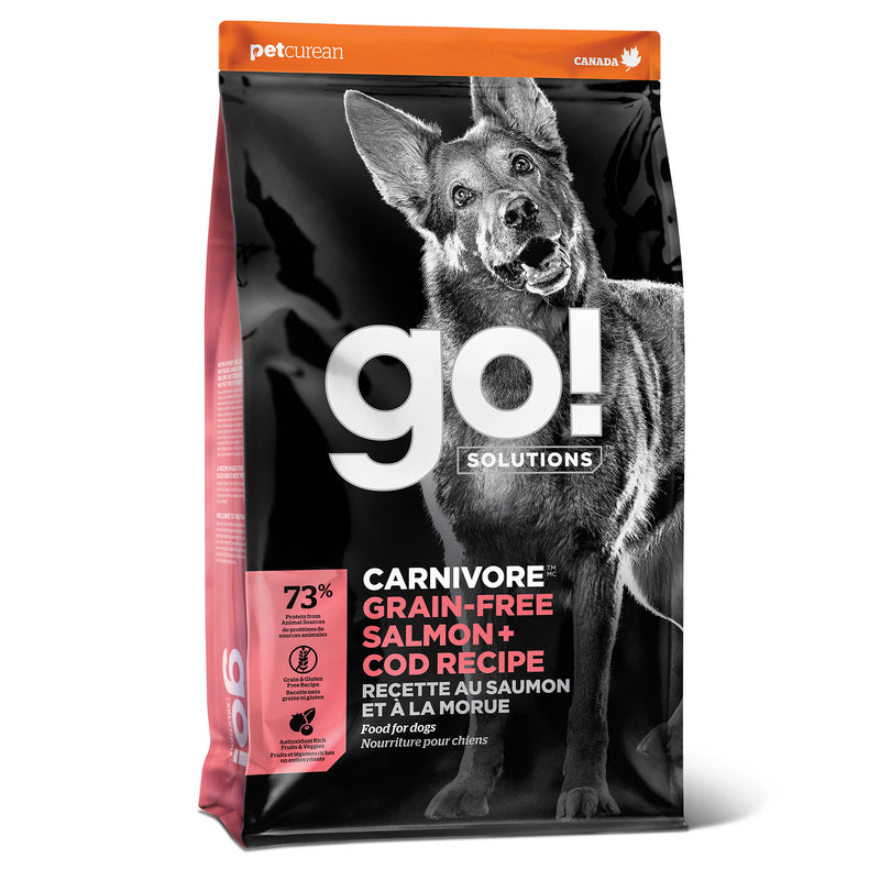 GO! Carnivore Grain Free Dog Food -  Salmon & Cod
