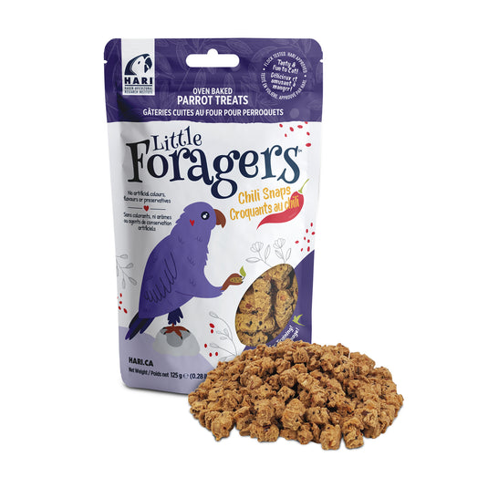Little Foragers Treats Chili Snaps - Parrot EXP 9/2024