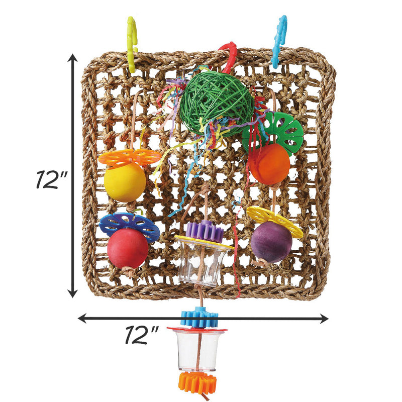 HARI Smart Play Enrichment Parrot Toy Foraging Wall - 81019
