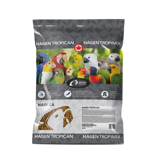 Tropican Alternative Formula 4mm Pellet - Soy Free Parrot Food