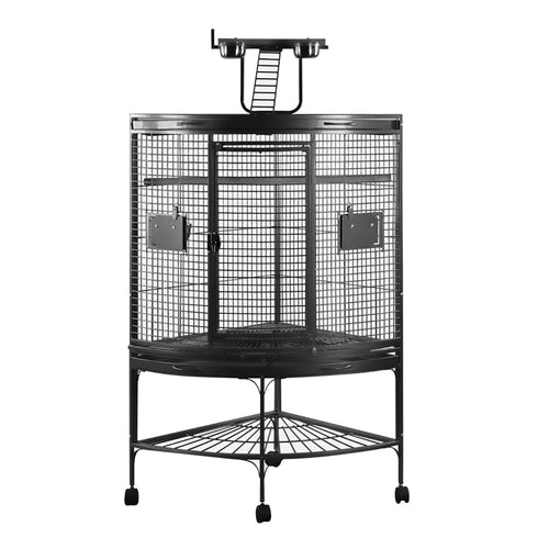 HARI Playtop Corner Medium Parrot Cage - B7291