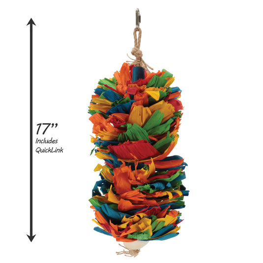 HARI Smart Play Enrichment Parrot Toy Corn Silk Cascade