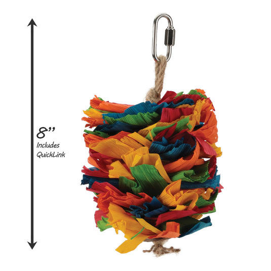 HARI Smart Play Enrichment Parrot Toy Corn Silk Cascade