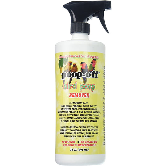 King's Cages POOP-OFF Spray Bottle 32 oz.