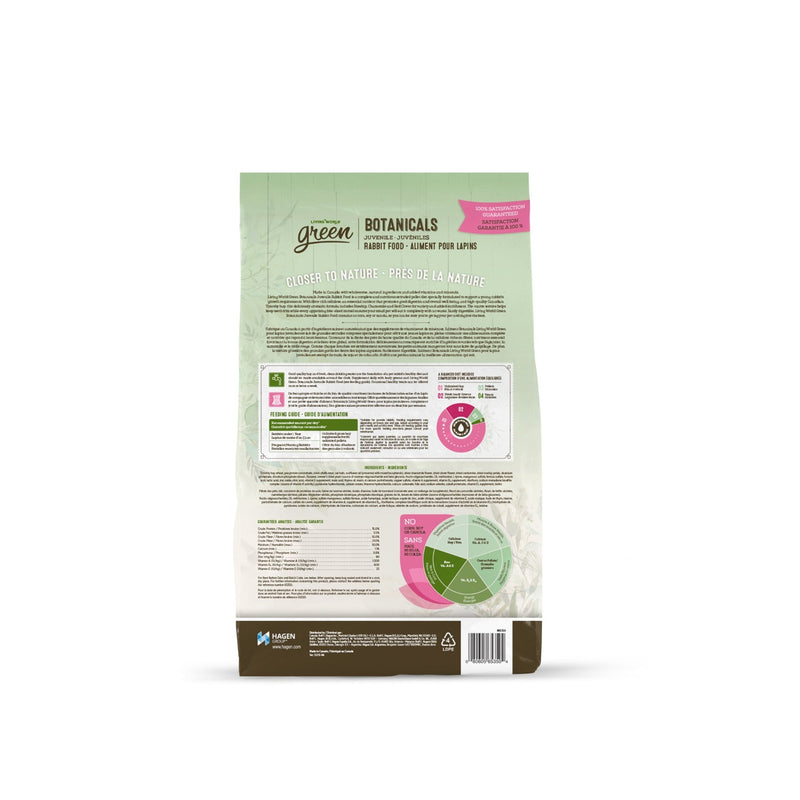 Living World Green Botanicals Juvenile Rabbit Food - 65350
