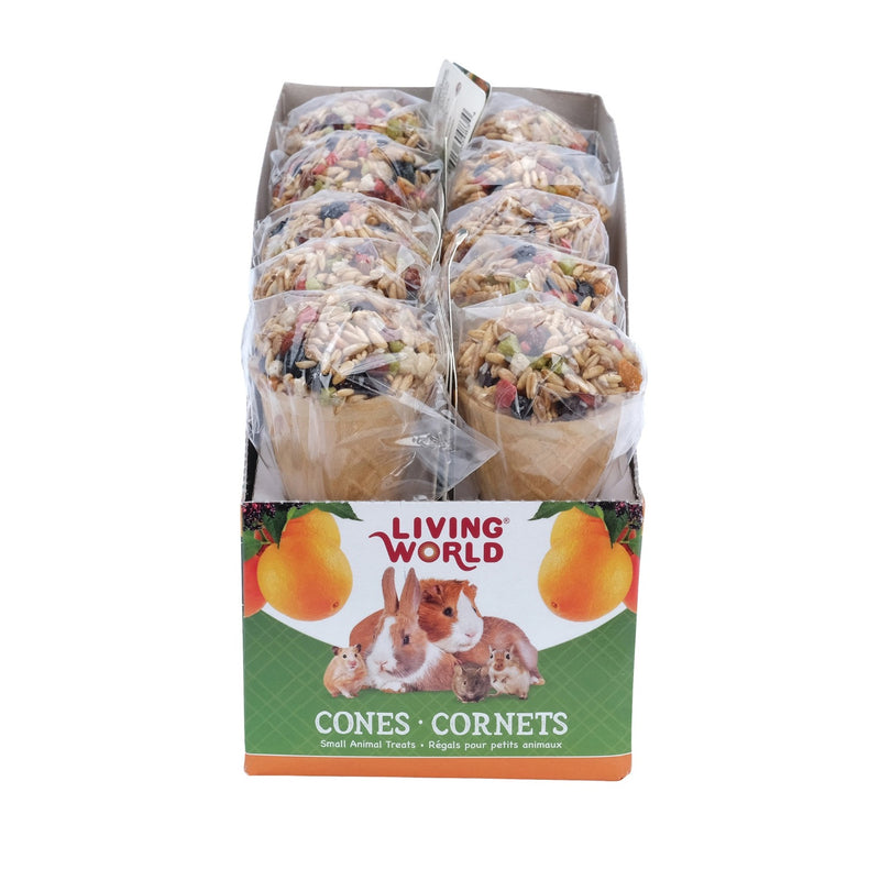 Living World Small Pet Fruit Flavour Cone Treat - 60483
