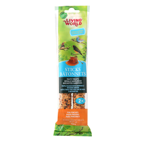 Living World Finch Honey Flavour Treat Sticks - 80690