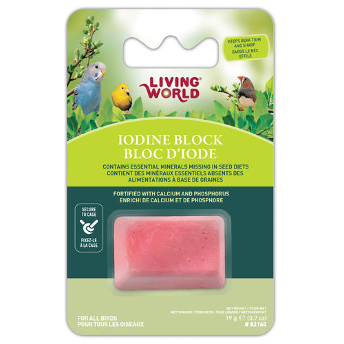 Living World Iodine Block for Birds