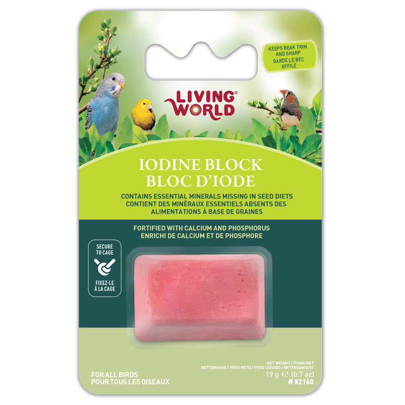 Living World Iodine Block for Birds
