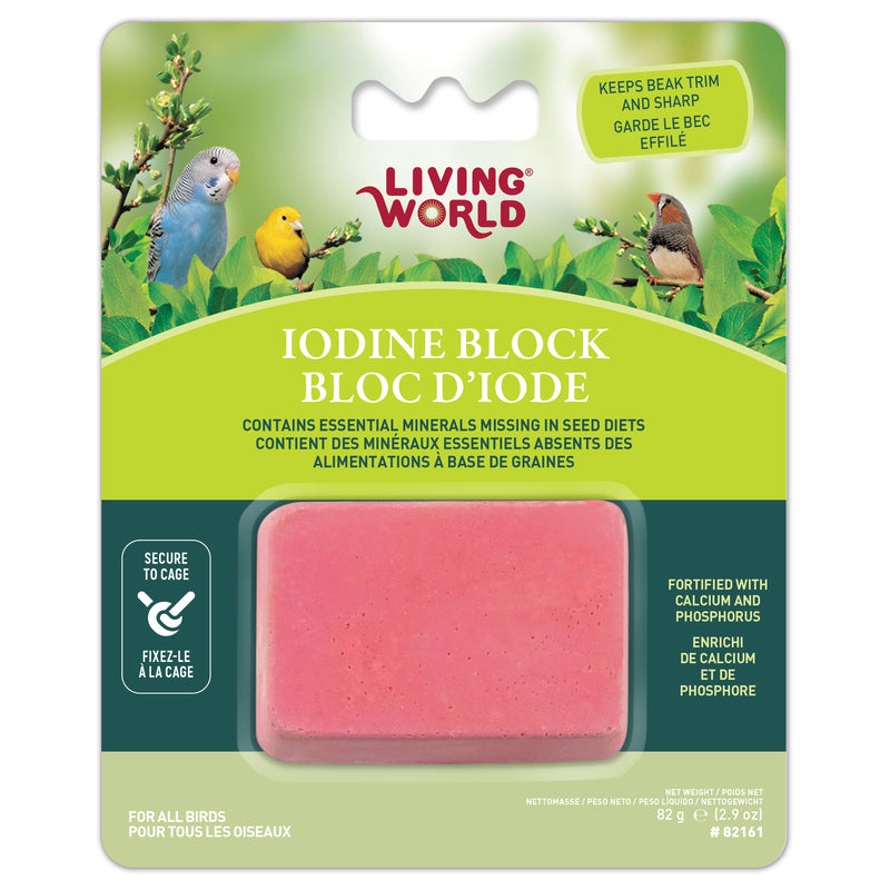 Living World Iodine Block for Birds
