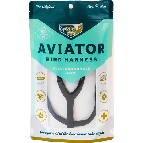 The Aviator Harness Small (Amazon / Timneh Grey / Small Cockatoo / Pionus)