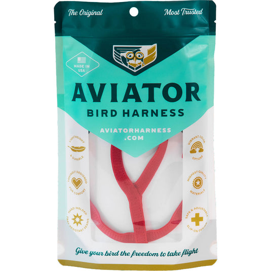 The Aviator Harness Petite (Cockatiel / Small Conure) OPENED PACKAGE