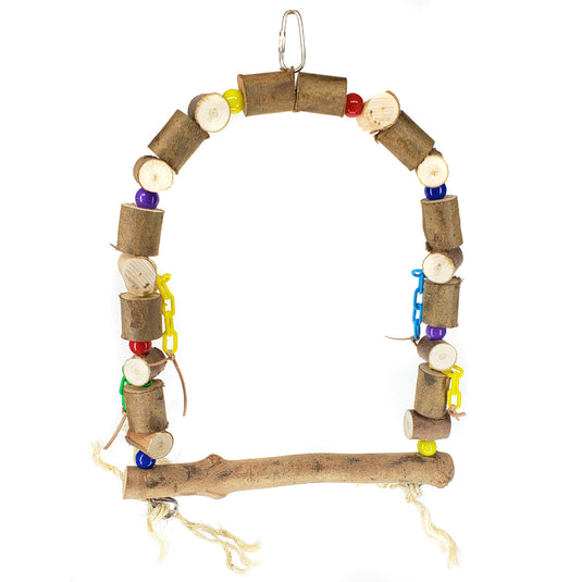 Parrot Lumber Jungle Swing (3 Sizes) - Exotic Wings and Pet Things