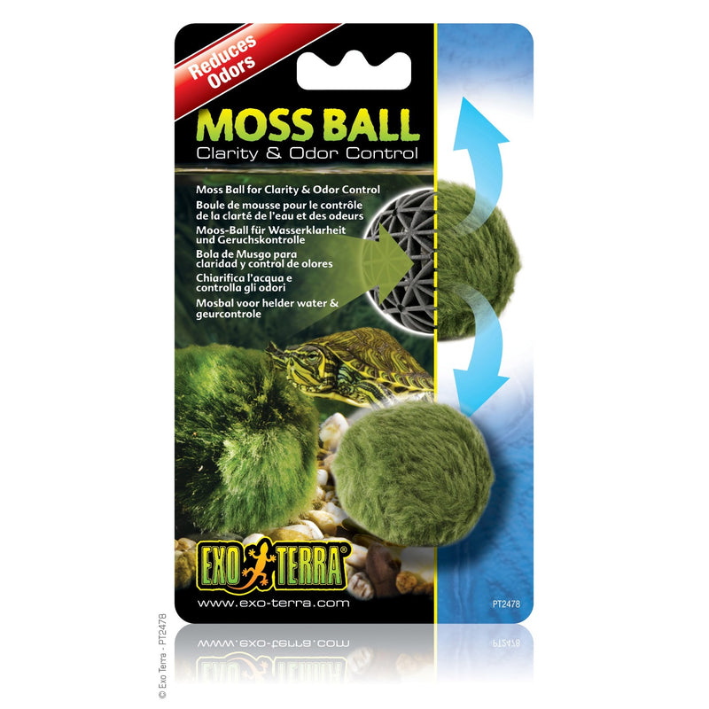 Moss Ball Aqua-Terrarium Filter- Clarity & Odour Control
