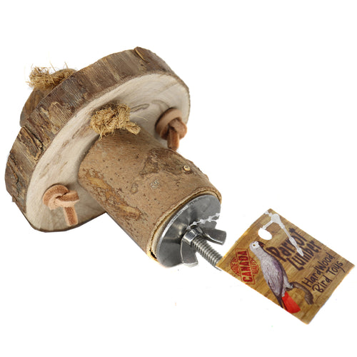 Parrot Lumber Flinstone Wheel - Exotic Wings and Pet Things