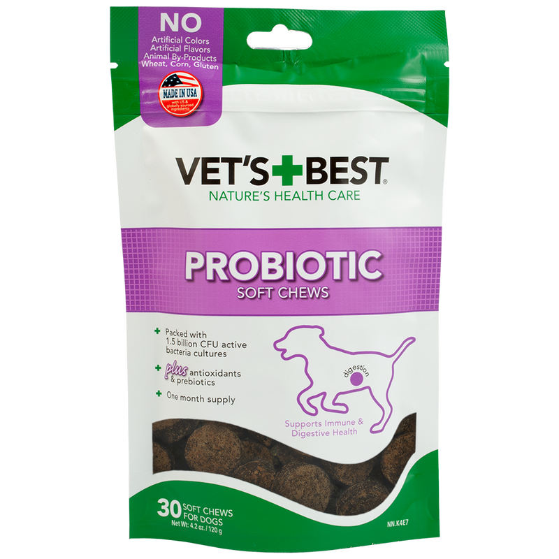 Probiotic Dog Soft Chews - 30 Pack
