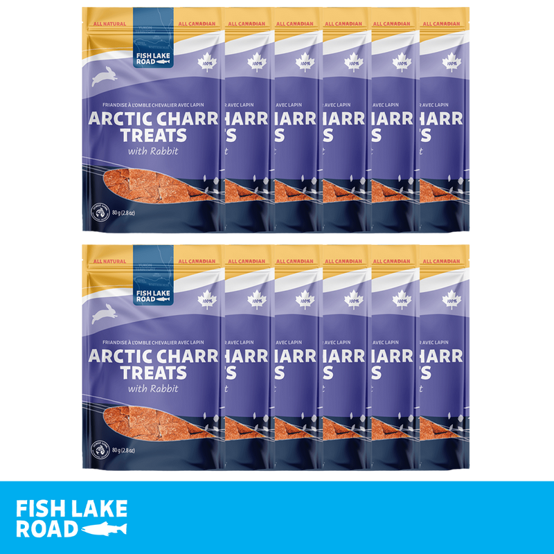 Fish Lake Road Arctic Charr Dog Treats With Rabbit
