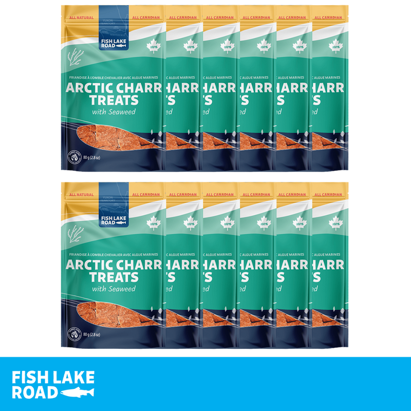 Fish Lake Road Arctic Charr Dog Treats With Seaweed
