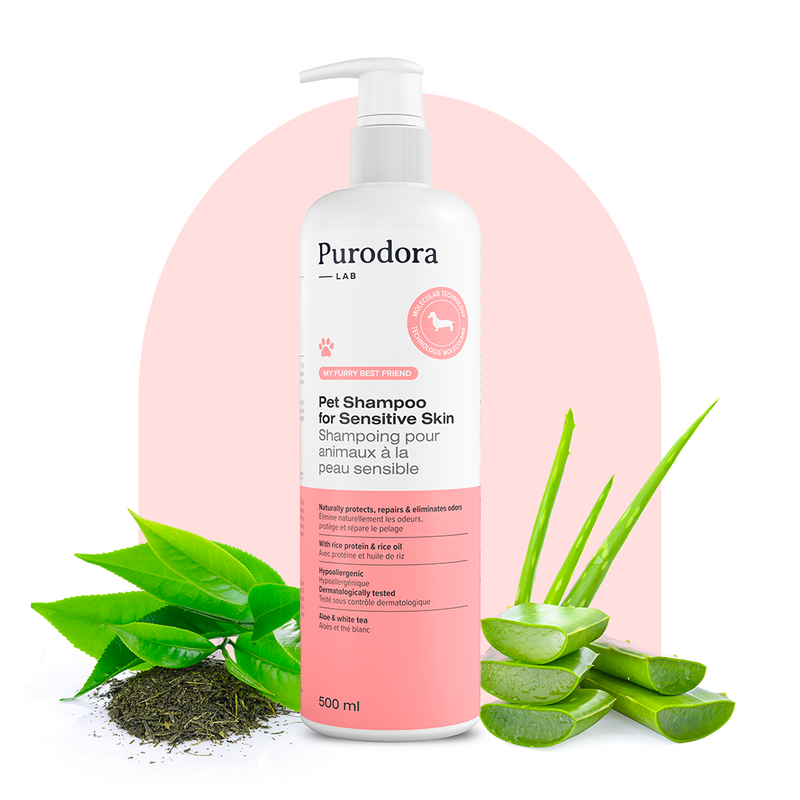 Purodora Lab Pet Shampoo for Sensitive Skin - 500ml
