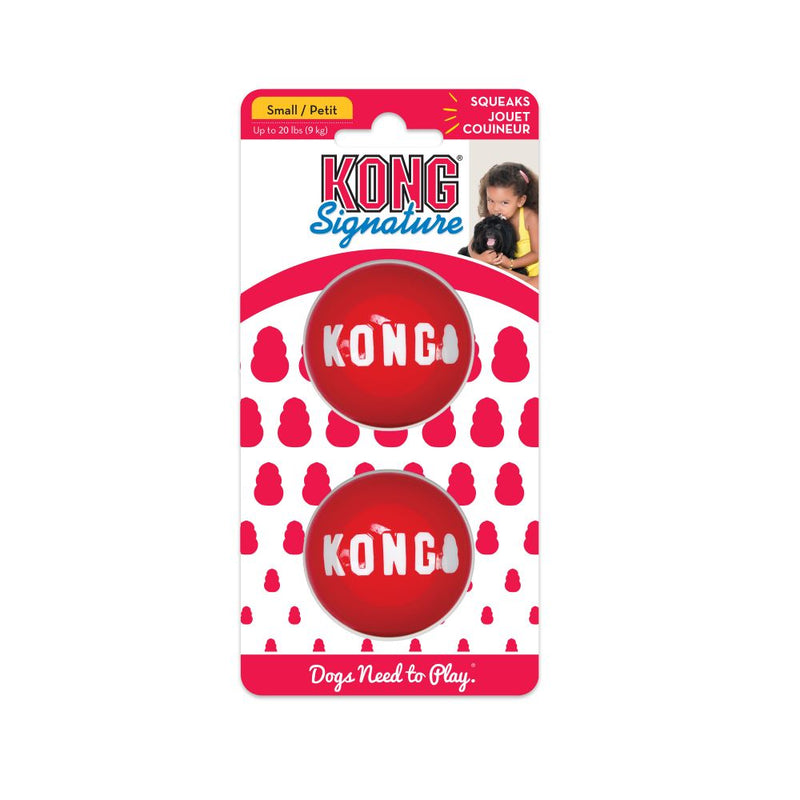 KONG Signature Ball 2 Pack
