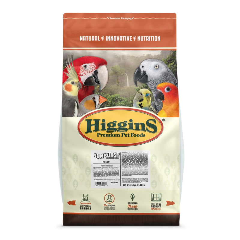 Higgins Sunburst Gourmet Blend Macaw Seed Mix
