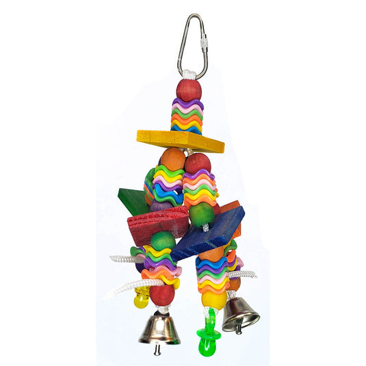 Wiggles & Wafers Small Parrot Enrichment Toy