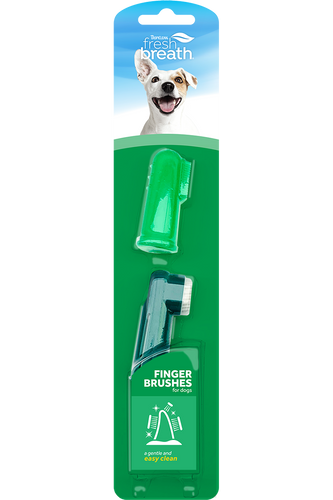 Tropiclean Fresh Breath Finger Brushes for Dogs