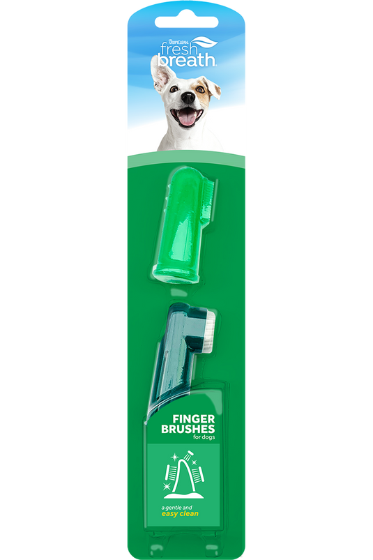 Tropiclean Fresh Breath Finger Brushes for Dogs