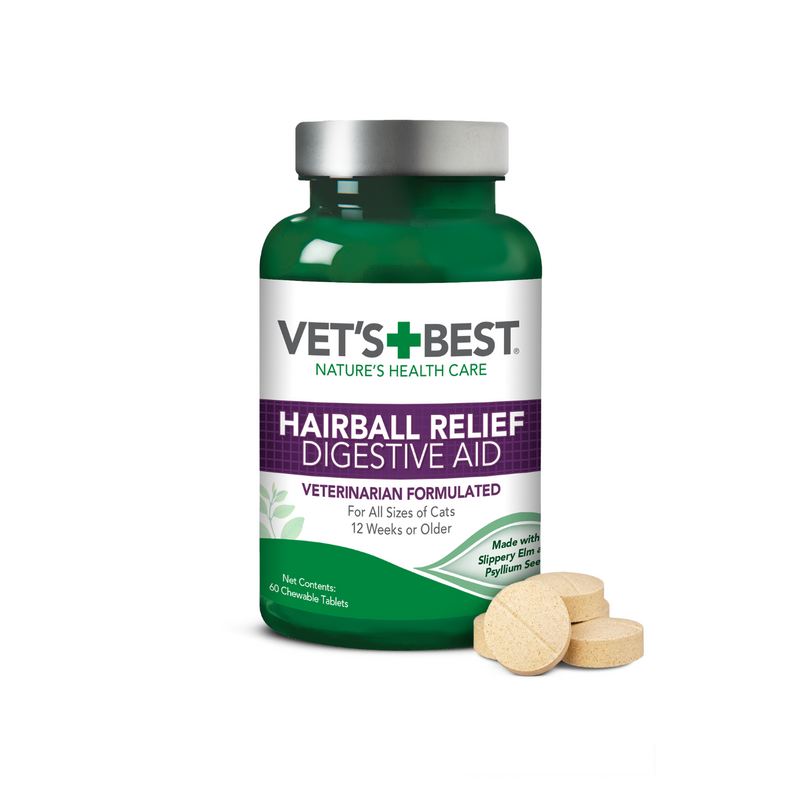 Hairball Relief with Slippery Elm & Psyllium
