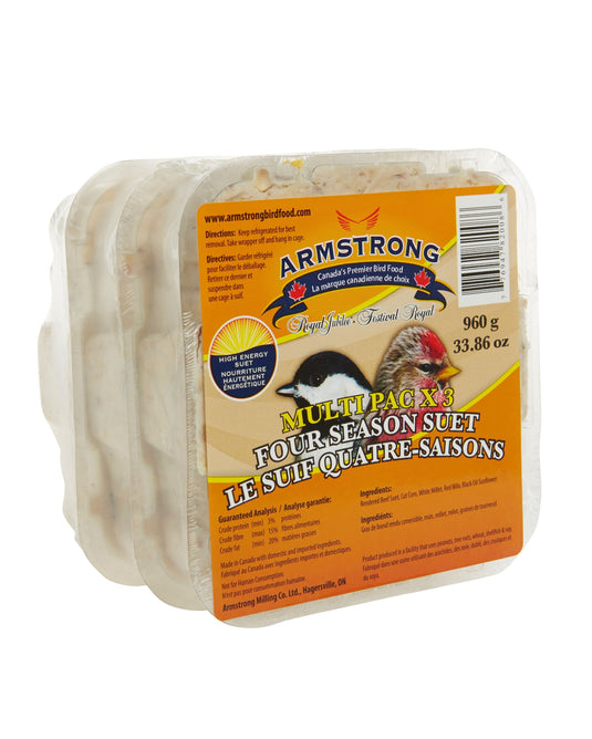 Armstrong Royal Jubilee Four Seasons Suet 1 pc / 3 pc - Exotic Wings and Pet Things