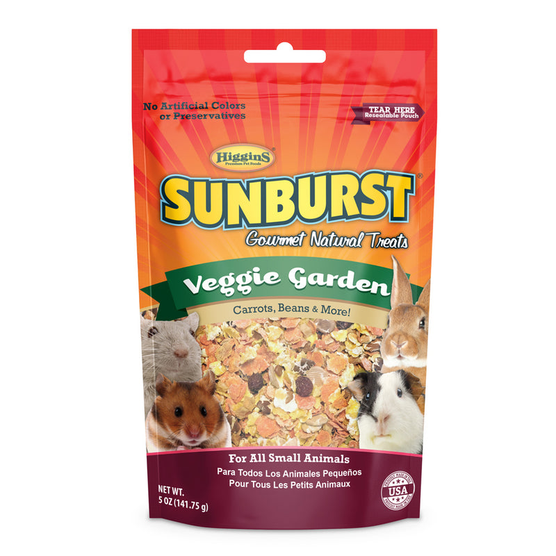 Higgins Sunburst Veggie Garden Gourmet Natural Small Pet Treat
