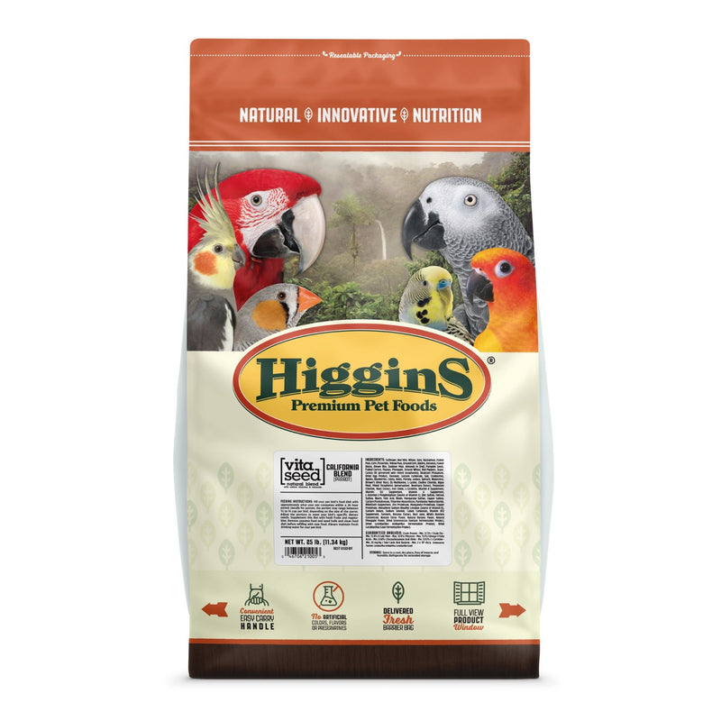 Higgins Vita California Blend Parrot Mix - Exotic Wings and Pet Things
