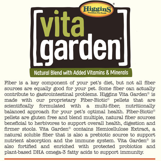 Higgins Vita Garden Grain Free Adult Rabbit Food