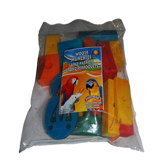 Zoo-Max Parrot Wood Munchies Pack