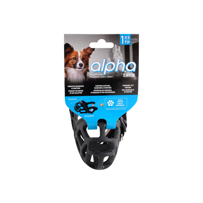 Zeus Alpha Dog Muzzle (XS-XXL)
