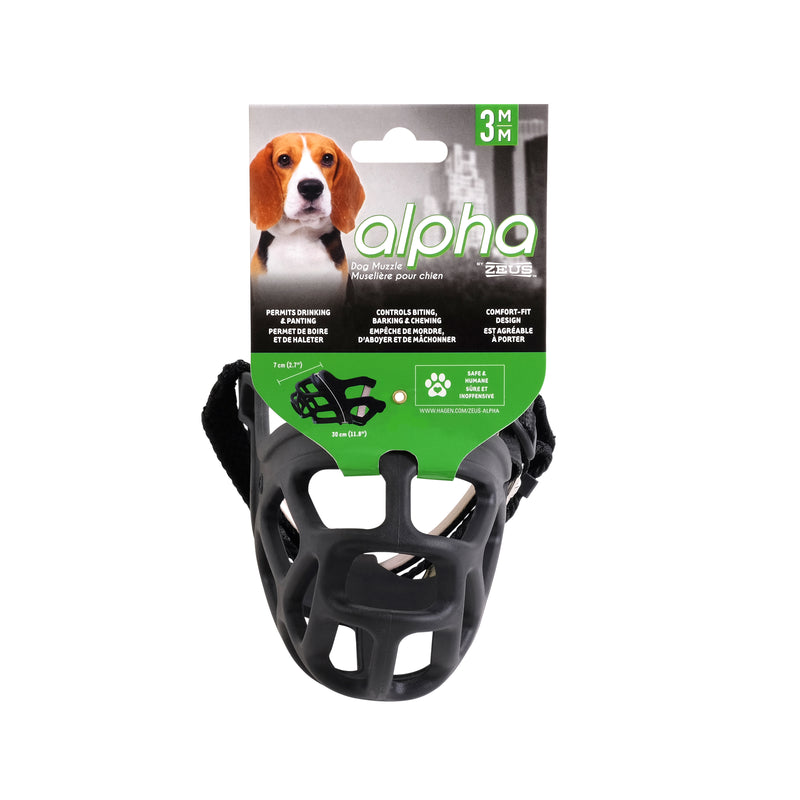 Zeus Alpha Dog Muzzle (XS-XXL)
