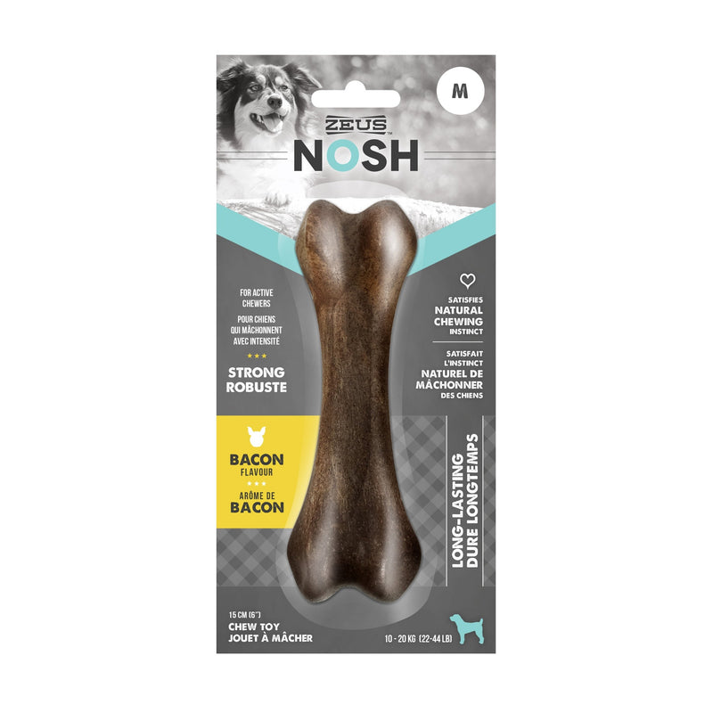 NOSH STRONG Chew Bone - Bacon SM - MED - LG
