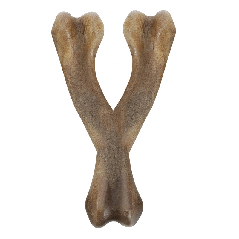 NOSH STRONG Wishbone Chew Bone - Chicken/Bacon SM - MED - LG
