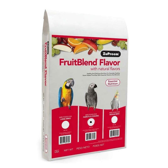 ZuPreem FruitBlend Daily Nutrition Parrot & Conure Pellet