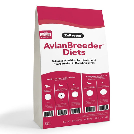 ZuPreem AvianBreeder FruitBlend Pellet with Added Vitamins & Minerals