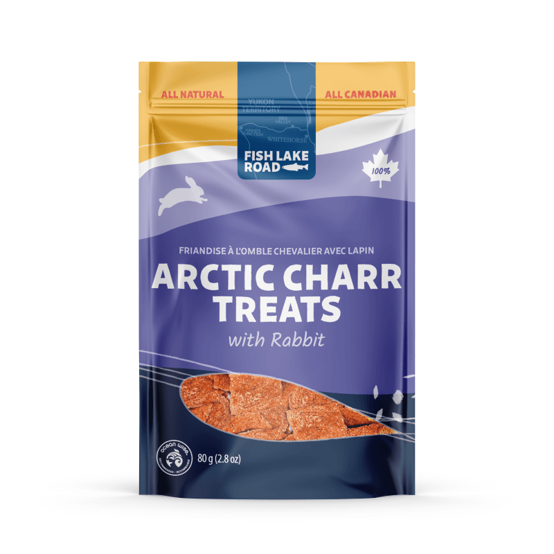 Fish Lake Road Arctic Charr Dog Treats With Rabbit
