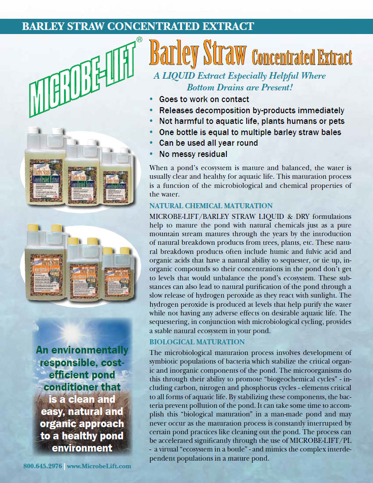 Microbe-Lift Barley Straw Extract
