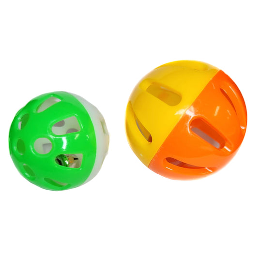 Plastic Ball/Bell - Bird/Small Pet Foot Toy