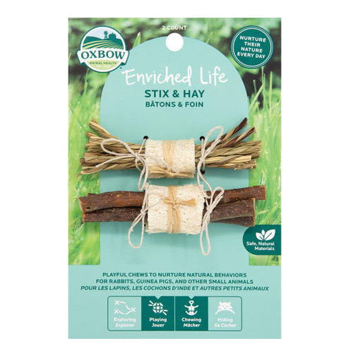 Oxbow Enriched Life Stix & Hay