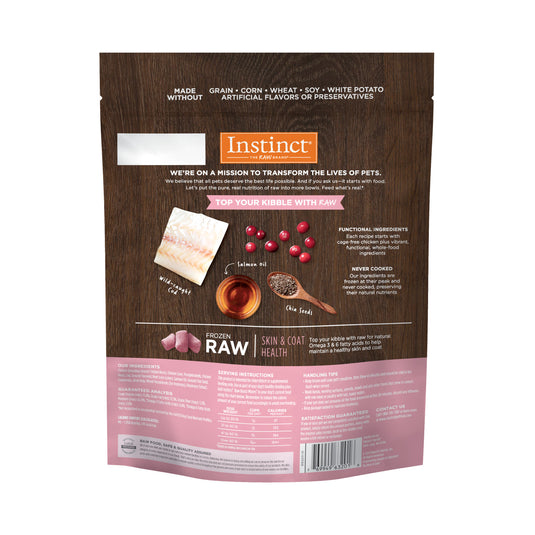 Instinct Raw Boost Frozen Skin & Coat Dog Mixers