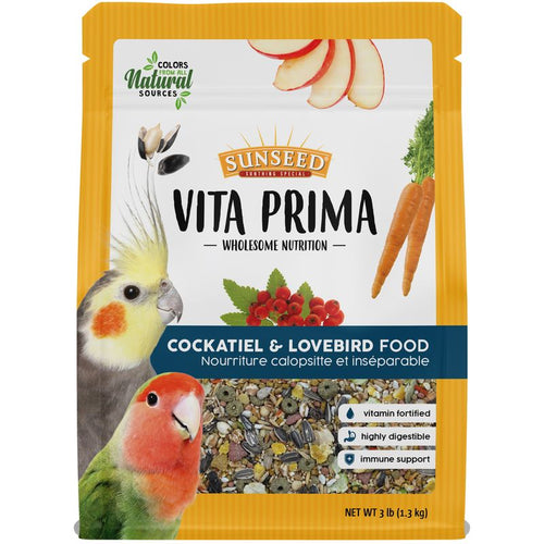 Sunseed Vita Prima Cockatiel & Lovebird Food