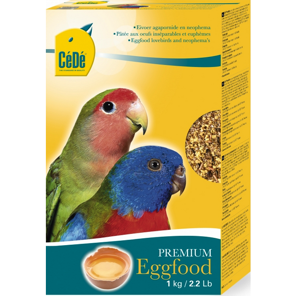 CéDé Premium Egg Food for Lovebirds and Neophemas
