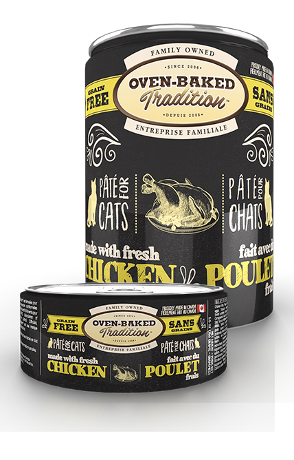 Oven Baked Tradition Canned Cat Food - Chicken Pate
